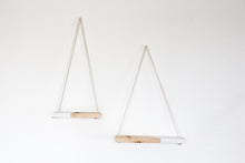 Load image into Gallery viewer, Kaia Hanging Shelves in White Russian
