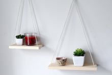 Load image into Gallery viewer, Kaia Hanging Shelves in Natural
