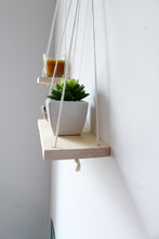 Load image into Gallery viewer, Kaia Hanging Shelves in Natural
