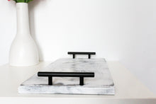 Load image into Gallery viewer, Chloe Serving Tray in Distressed White
